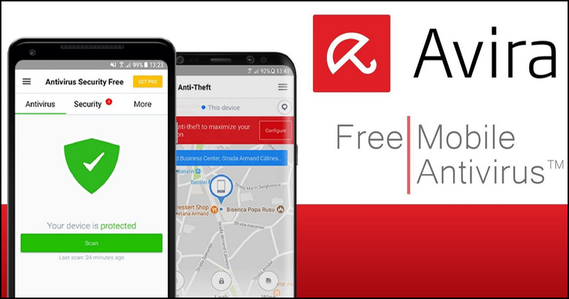 Phần mềm Avira Antivirus Security